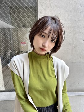 ロンド ストラーダ 心斎橋(Lond strada) シルキーベージュ×グレージュカラー【髪質改善/縮毛矯正】