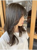 韓国風ロングブラック
