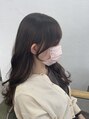 シェス 梅田(shes) 韓国風顔まわりレイヤーカット/小顔になりたい方オススメ◎