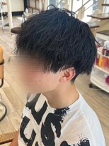 クラップス 横須賀中央店(CLAPS)&nbsp;無造作メンズマッシュパーマニュアンスパーマスパイラルパーマ