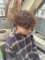 スキル(SKILL) 【SKILL】ツーブロック刈り上げショートメンズパーマハイライト