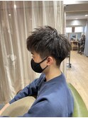 アップバング刈り上げショート/20代30代40代50代