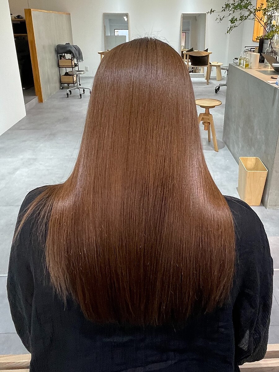 3・4月限定髪質改善【人気NO1☆】プレミム美髪再生カラー※Tr込/カット＋4400