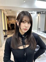 ヴィオットバイサロン(Viot by Salon)&nbsp;前髪ありこなれミディイメチェンウェーブパーマアンブレラカラー