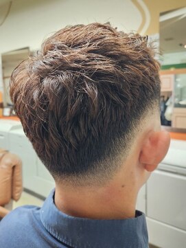 アポロカットステージ 相模大野店 アップバング/ツーブロックマッシュ<理容室>[メンズ/相模大野]