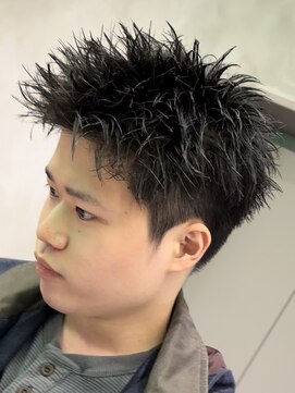スキルセカンドハウス 天神(SKILL SECOND HOUSE) スパイキーショート ピンパーマ