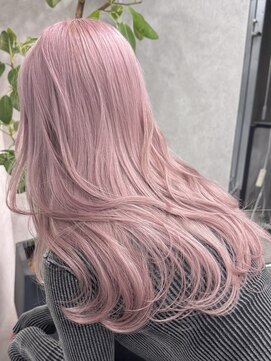 ロウル 渋谷(LOWRL) ピンク/ブリーチ