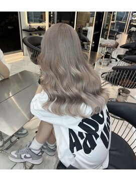 ラピス 渋谷本店(Lapis) ホワイトグレージュ/ブリーチカラー/ケアブリーチ