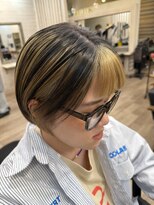 ベルコ(belco.nico)&nbsp;ミニボブ【顔周りレイヤー】/アンブレラカラー