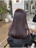 【DIFINO 青山】美ツヤ髪ストレート/透明感ダークバイオレット