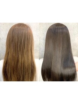 【縮毛矯正/髪質改善特化サロン】エリアで希少性の高い縮毛矯正技術を駆使し、髪にドラマを与えます！