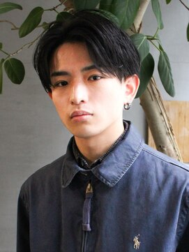 ニール 名古屋 伏見 丸の内(NEELU) シャドウパーマフェザーパーマセンターパート