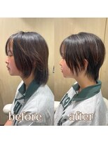 ヘアサロン ドットプラス 町田店(dot. plus)&nbsp;イメチェン/ホワイトブロンド/外ハネボブ/美髪/町田