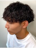 メンズ/ツイストスパイラルパーマ/メンズショート
