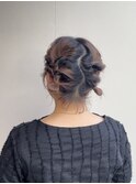 ヘアセット/おだんごツイン