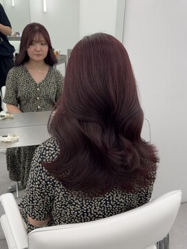 アマトウキョウスマートサロン(AMA TOKYO×Smart Salon) くびれミディ/トレンド韓国ヘア/くびれ巻き/レイヤーカット