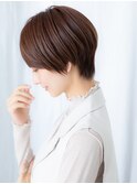 大人かわいいミストバング抜け感ショートj小山20代30代40代