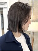 栄束感レイヤーくびれ小顔ボブ