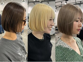 ワープ 青葉台(WARP)の写真/再現性高い似合わせボブスタイルで、ナチュラルに可愛く、周りが振り向くオシャレさんはアナタ♪