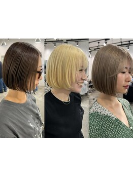 再現性高い似合わせボブスタイルで、ナチュラルに可愛く、周りが振り向くオシャレさんはアナタ♪