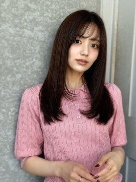 アンフィニー 仙台(ANFINI) 酸性ストレート仙台髪質改善縮毛矯正レイヤーカット韓国学割小顔