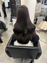 ルル(Lulu)&nbsp;梅田/ブラウン/ベージュ/レイヤー/縮毛矯正/髪質改善
