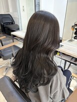 アルメリア 池袋(Arumeria)&nbsp;グレーブラックコリアンブラック韓国風レイヤーカット顔まわり