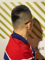 バーバーバー 四谷(BARBER-BAR)&nbsp;ビジネス爽やかソフトモヒカンスタイル
