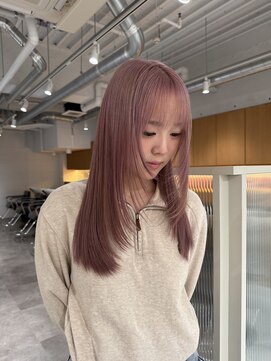 ブランコ 名古屋栄(BLANCO) 柔らかピンクカラー