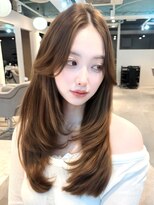 マインバイアフロートギンザ(MYNE by AFLOAT GINZA)&nbsp;レイヤーカット/チョコレートベージュ