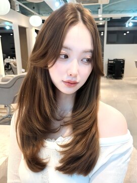 マインバイアフロートギンザ(MYNE by AFLOAT GINZA) レイヤーカット/チョコレートベージュ