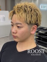 ルースト 八王子店(ROOST) メンズヘア/ブリーチ/ツーブロック/眉毛/八王子