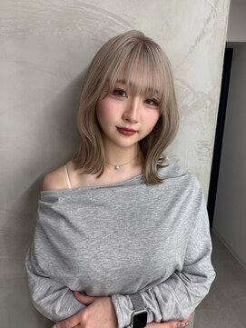 リエンスオーラ(RIENS aura) 【RIENS aura】ホワイトニングミルクティー×植田亜優