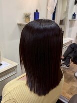 エクファ ヘア シェリル 草津 南草津店(ex-fa hair cherir) イメチェン/ピンクベージュ/アンブレラカラー/前髪/南草津