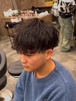 ブラック 横浜(BLUCK)&nbsp;【RYO指名限定】骨格矯正オーダーカット＋デザインパーマ