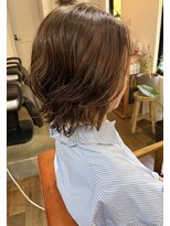 ロウスリー(Lowsly)&nbsp;大人ウルフナチュラルウェーブパーマ３０代40代50代
