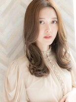ローマ ギンザ(ROMA Ginza) セミロングレイヤー/前髪なし/韓国風/巻き髪風デジタルパーマ
