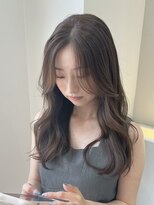 ファースト 泉中央店(first)&nbsp;レイヤーカット/ラベンダーベージュ/20代30代40代