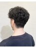 【メンズ限定】カット+パーマ(スパイラル/シャドー/波巻)¥13860→¥12100