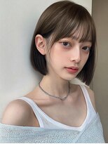 レア 銀座(Le'a)&nbsp;韓国ボブレイヤーボブレイヤーボブ髪質改善ボブ20代ミニボブ