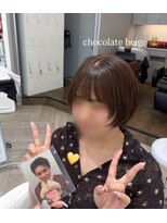 アヴァンス 広島本通店(AVANCE.)&nbsp;着物ヘア/大人ガーリー/ダークアッシュ/似合わせカット/広島