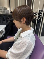 ハピネス 河原町店(Happiness)&nbsp;京都美容室　顔まわりカット　コンパクトショート　進詩織