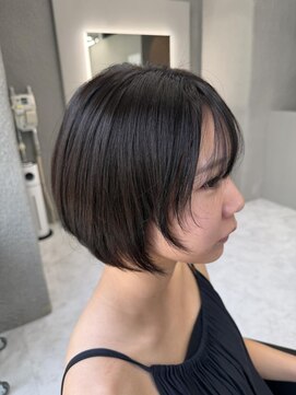 バディ 中野駅前店(BUDDY) 顔周りレイヤー×小顔ショート【中野美容室/新中野】