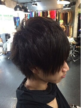 トリックストア(TRICK STORE) 梅雨対策 前髪ポイント縮毛矯正★バックが短い前下がりスタイル