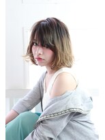 カプリス(caprice) 無造作ロブ3Dデザインカラー