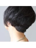 大人のショートボブスタイル oik