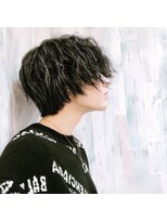 シン(syn) axy渋谷 齋藤 cut3600グランジスマートマッシュイメチェンaw