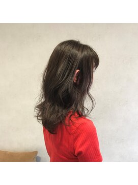 ライフ ウィズ ヘア(LIFE with HAIR) カーキロング