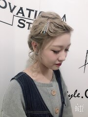 ［INNO STA SAWA］着物Hair成人式前撮りセット☆