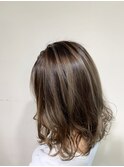 冬にオススメ!ナチュラルハイライトカラー